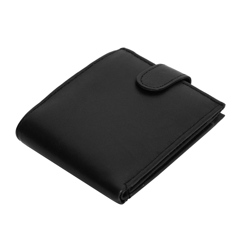 RAS Mens RFID Blocking Soft Smooth Genuine Leather Wallet With Id Card Slot and Coin Pocket 895