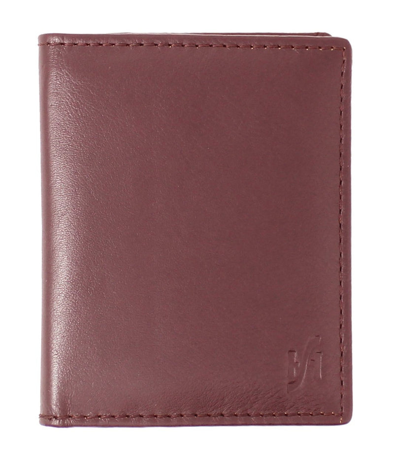 STARHIDE Mens Slim Bifold Real Leather Credit Cardholder 105