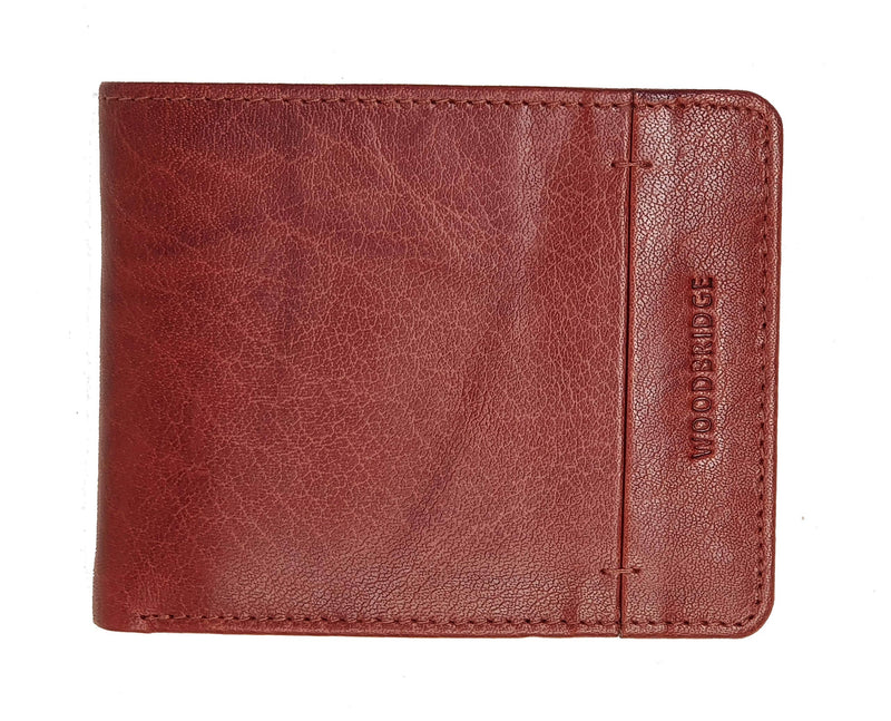 Woodbridge London Mens Leather Trifold Coin Pocket Wallet NC4002